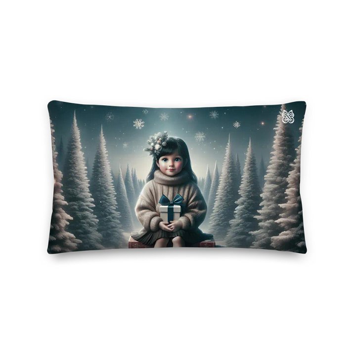 Vintage Winter books Dreams Pillow product image (1)
