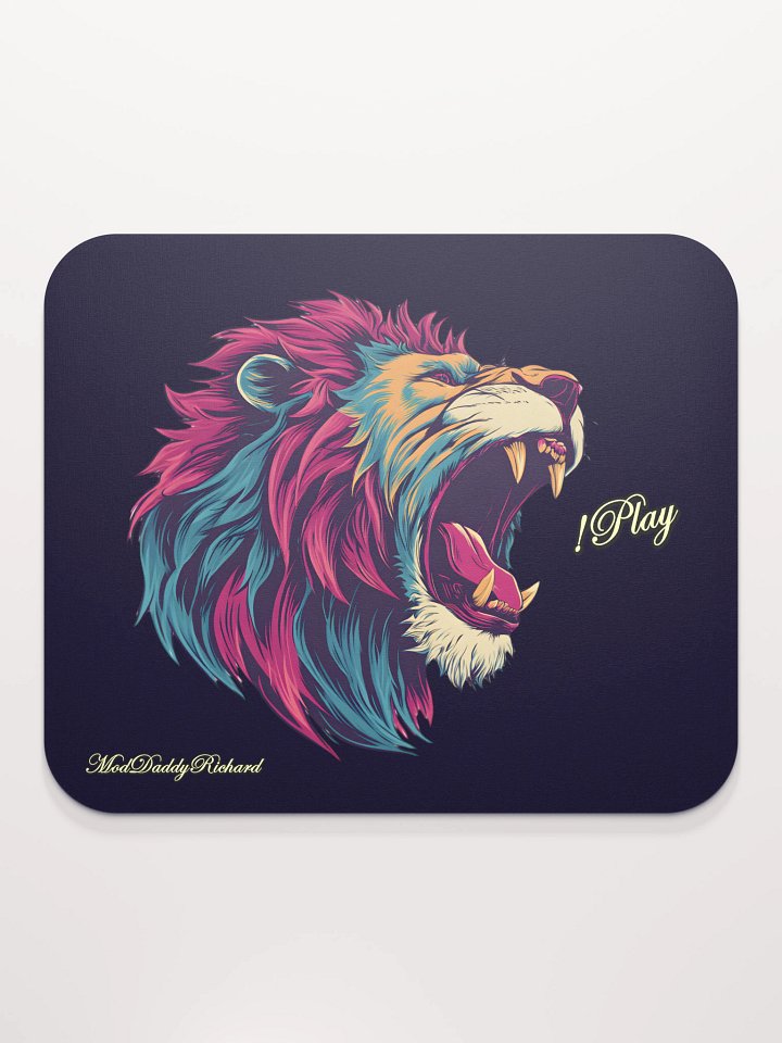 Lion's Play Mouse Mat product image (2)