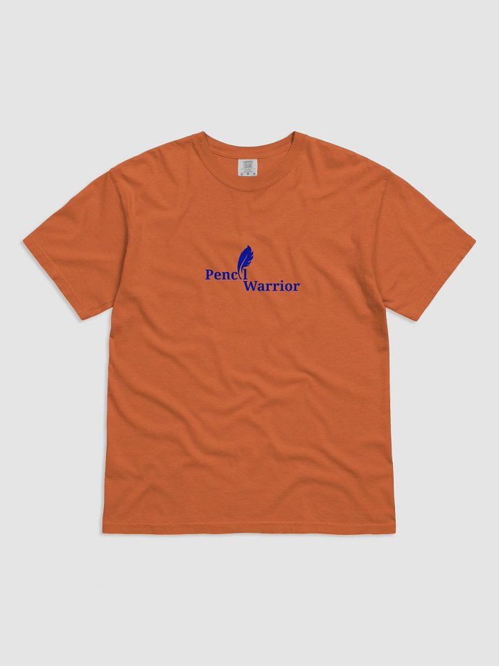 Pencil Warrior Blue Feather T-Shirt product image (1)