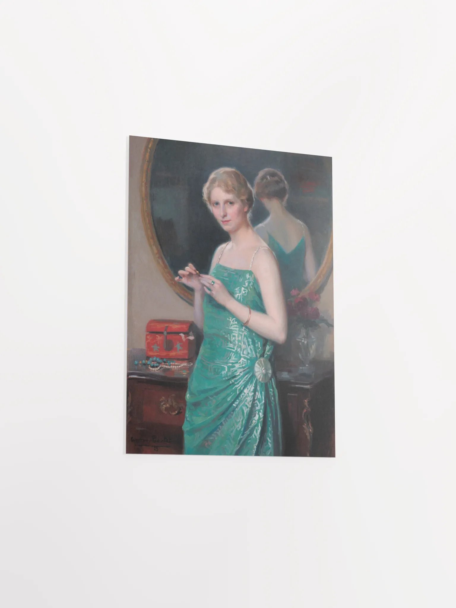 ''Madame Jean Trentesaux'' by Cyprien Boulet Poster product image (2)
