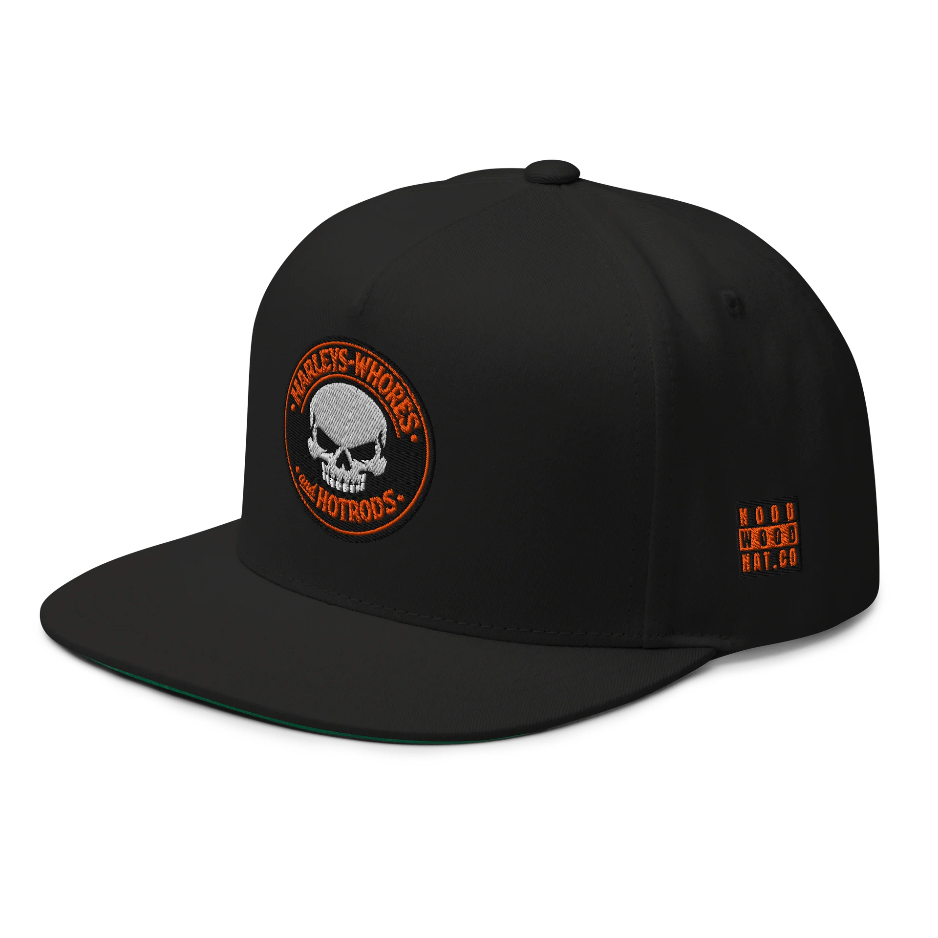 HARLEYS WHORES HOTRODS - Embroidered SnapBack product image (5)