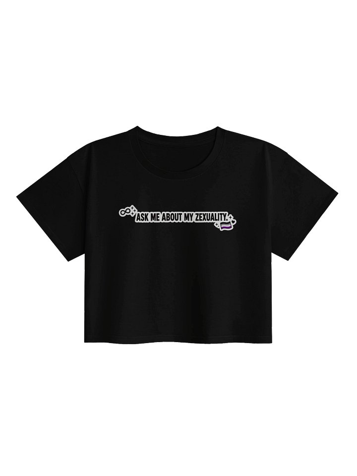 Pride 2026 Ask Me About My Sexuality Croptop. product image (1)