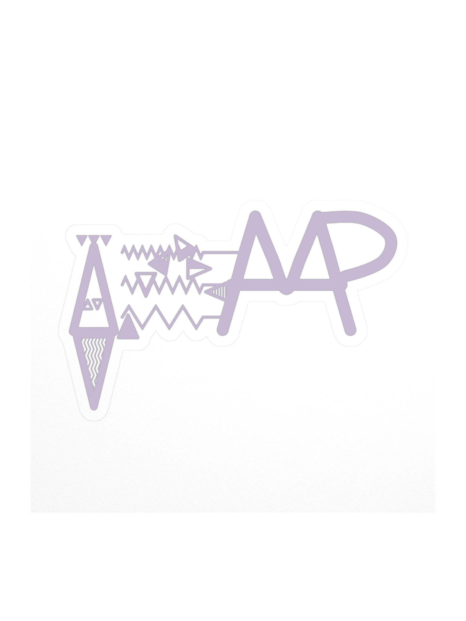 Triad Clef — Transfer Sticker product image (1)