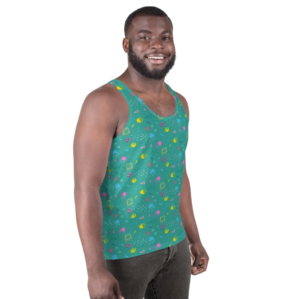 Shifty Seas pattern tank top product image (4)