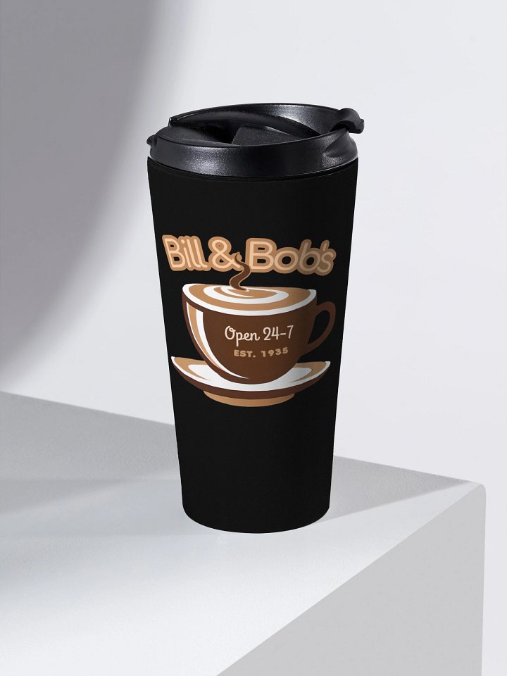 Bill & Bob's Coffee Shop Travel Mug product image (1)