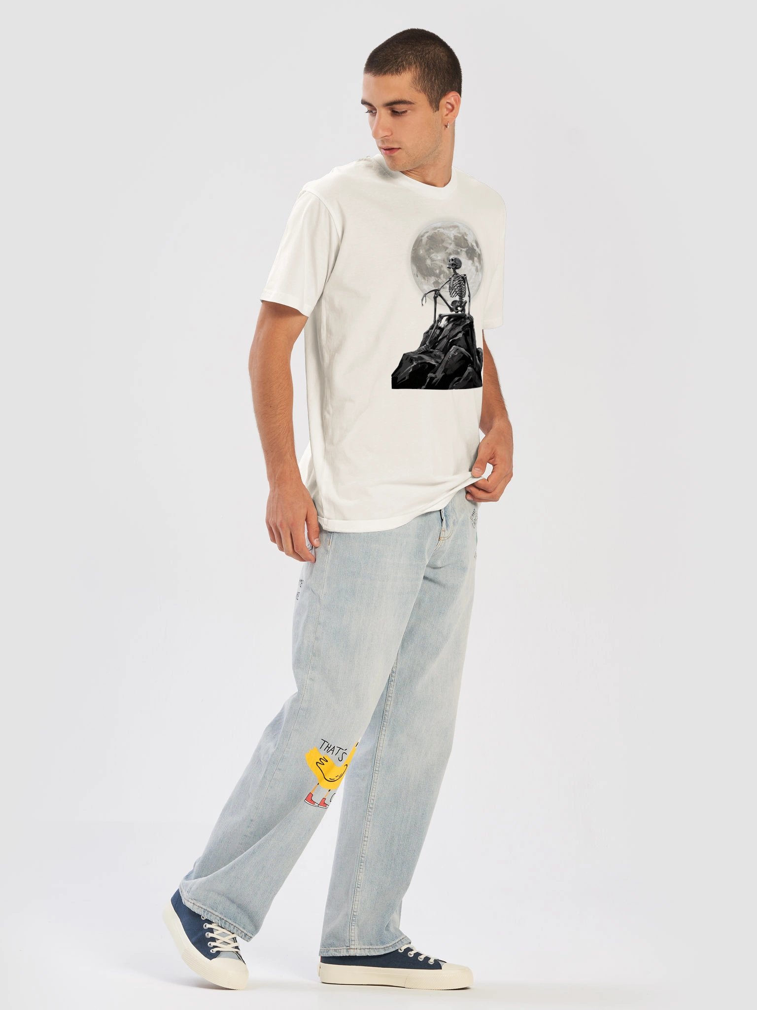Moonlit Skeleton Tee product image (17)