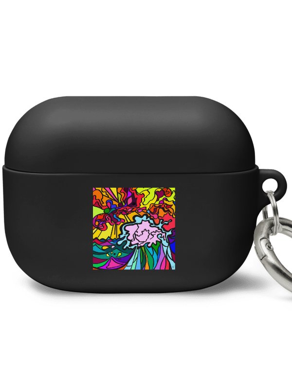 Swirling Dreams AirPods Case – Wave at Sunset product image (3)