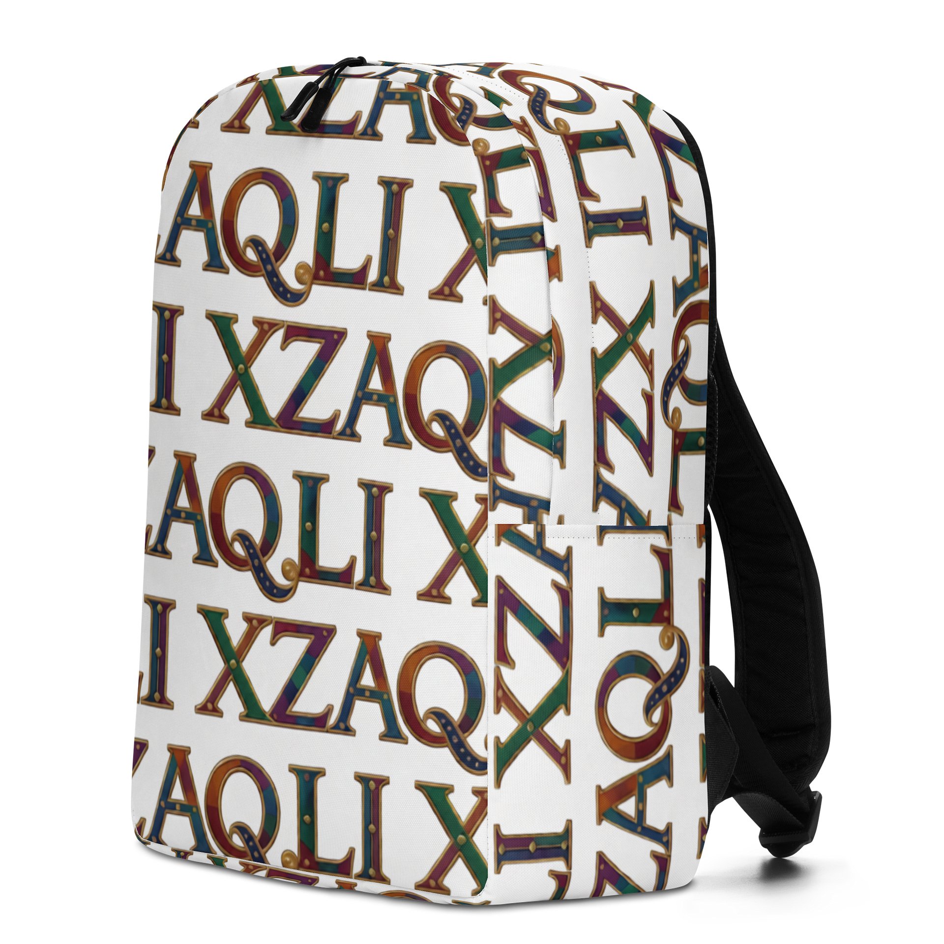 XZAQLI Ivory Monogram Premium Commuter Backpack product image (2)