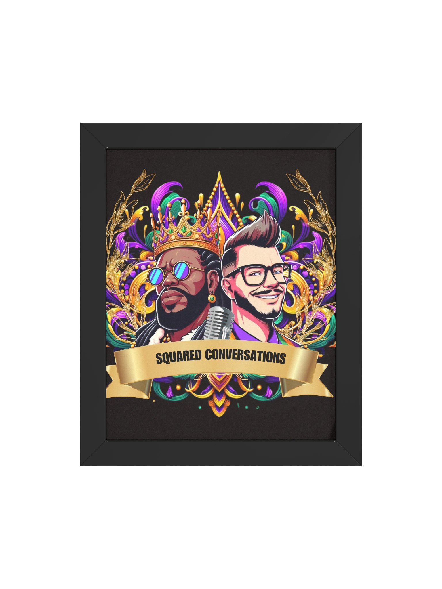 Squared Conversations Logo (Framed) product image (34)