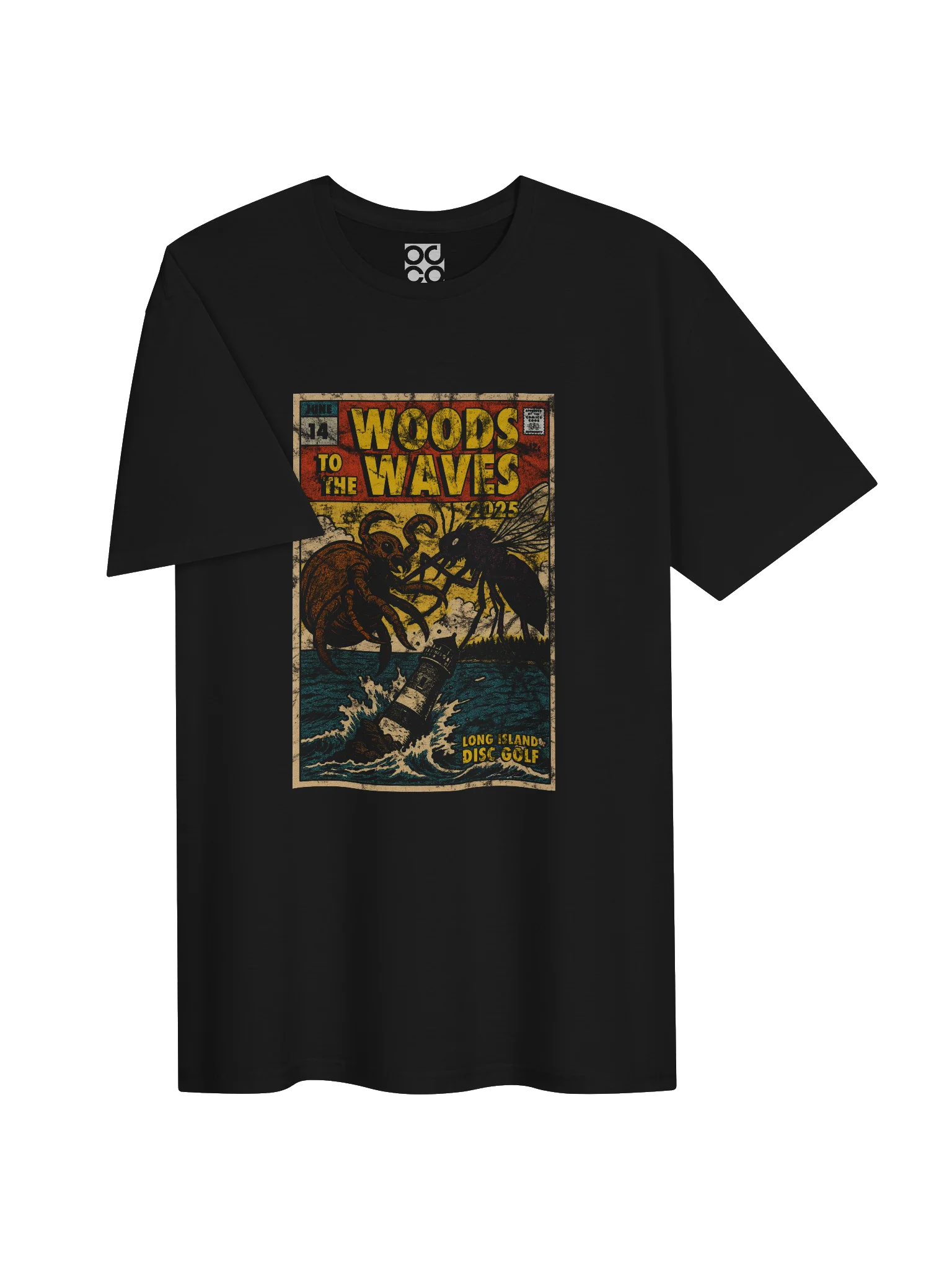 Woods to Waves 2025 – T-Shirt product image (3)