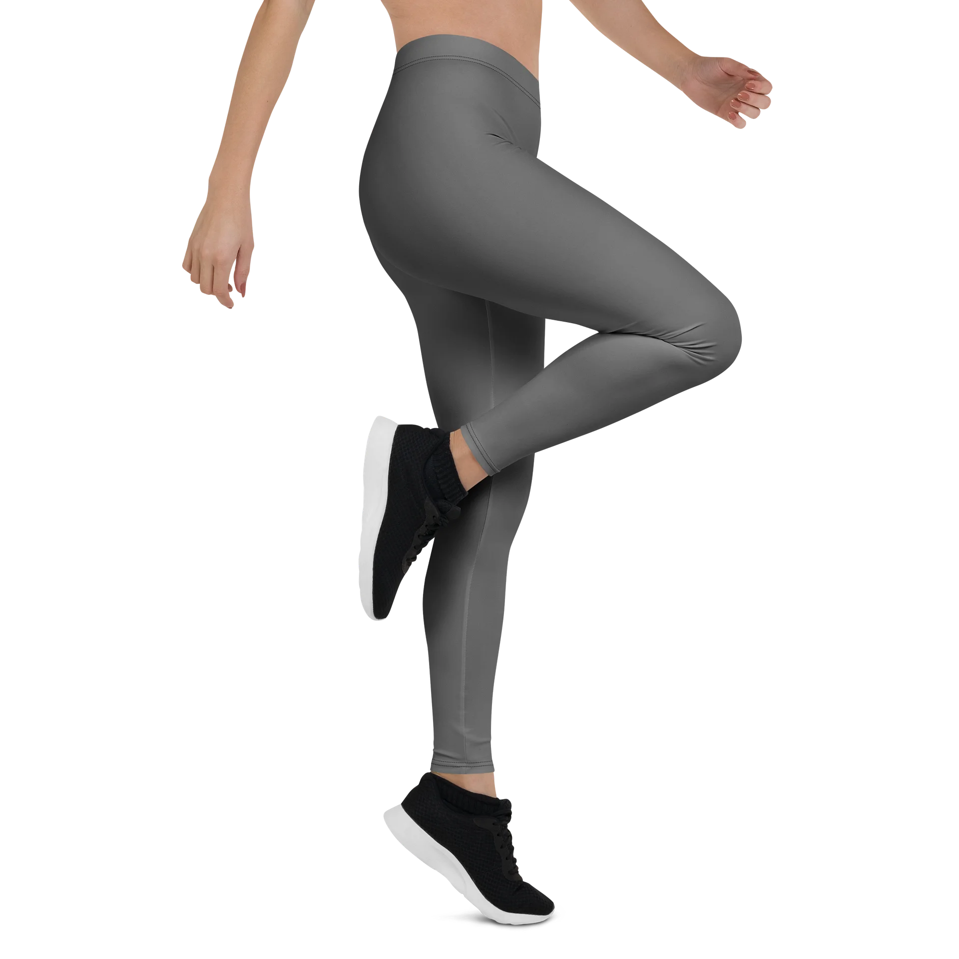 His House Womens Performance Leggings - Grey product image (7)