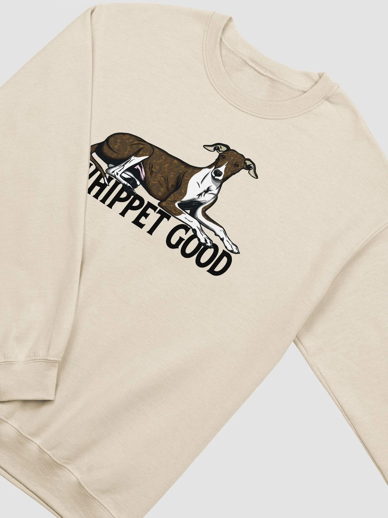 Whippet Good Sweatshirt of a Whippet(Brindle) | Funny Shirt for Whippet Paw-rents product image (4)