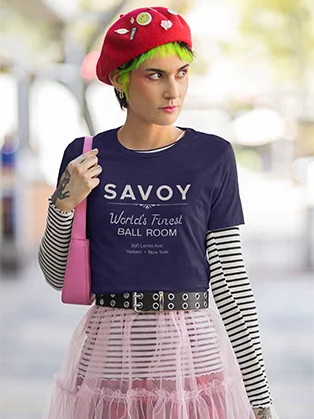 Savoy Ballroom Women’s Relaxed Fit Tee product image (1)