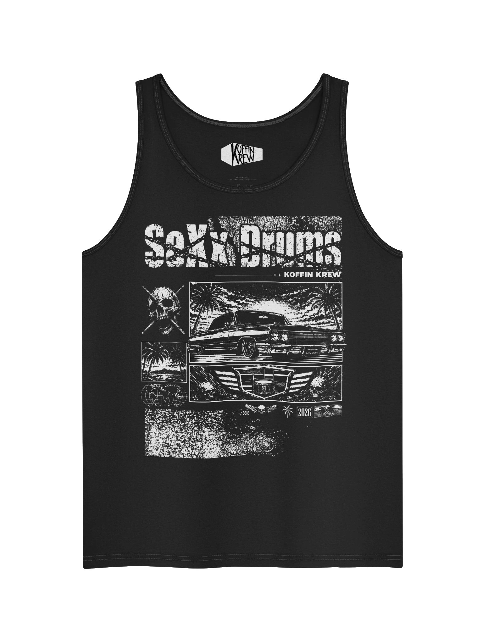 Chrome & Bones Jersey Tank product image (1)