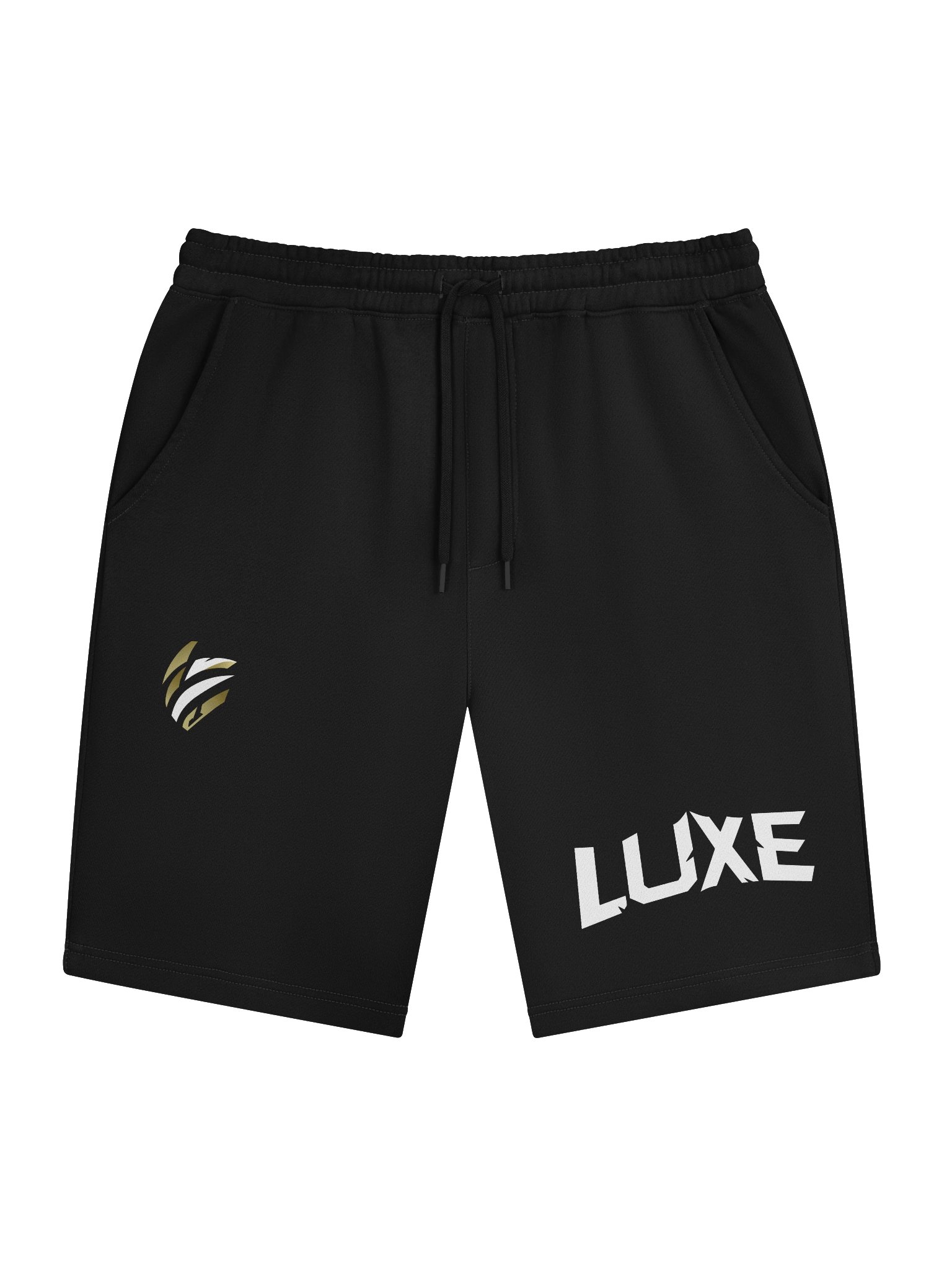 LUXE Core Signature Fleece Shorts — Dark product image (1)