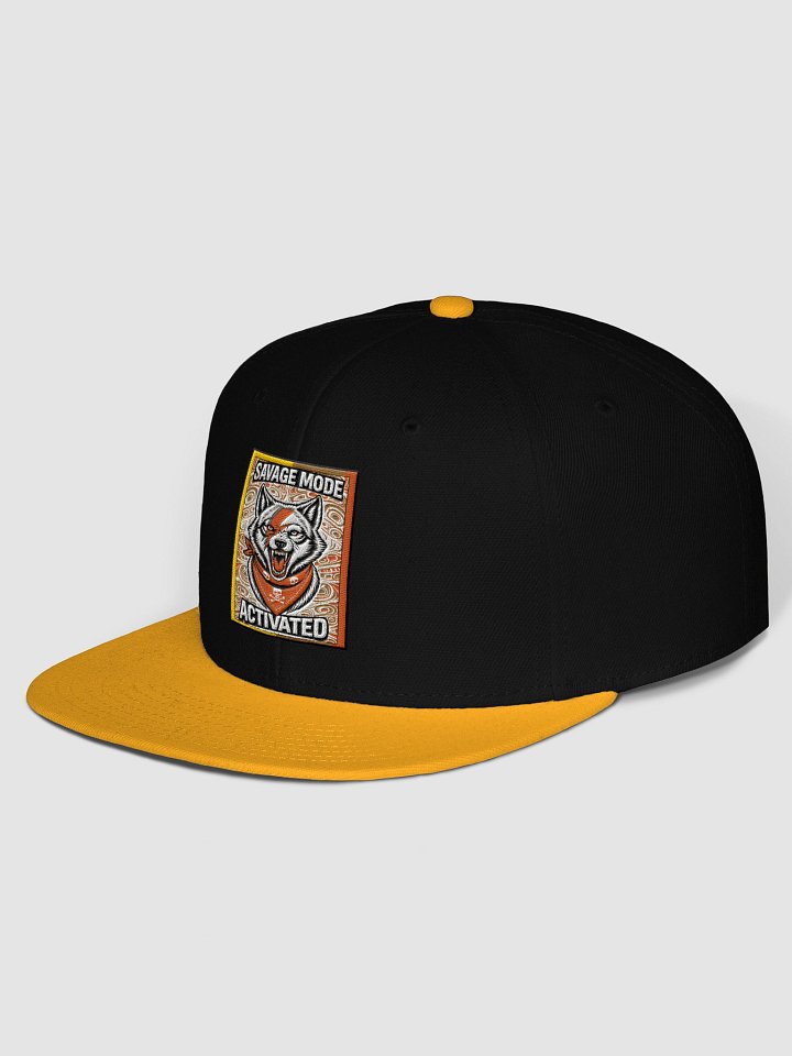 Gold "SAVAGE MODE ACTIVATED" Snapback Cap product image (1)