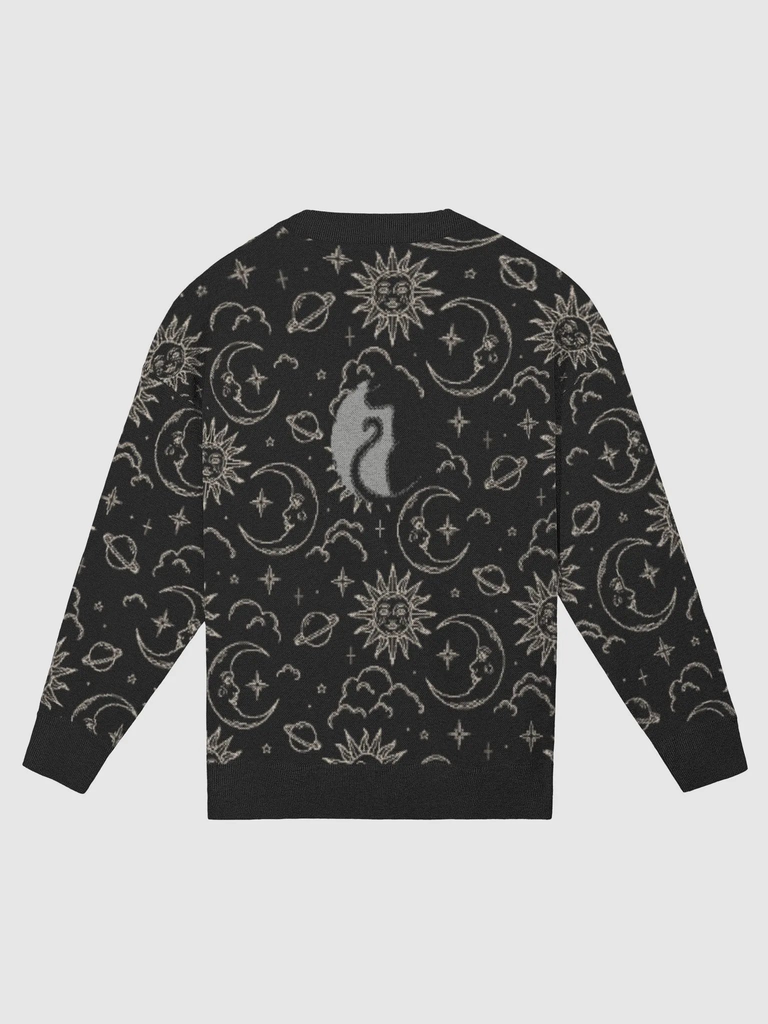 Kawaiikitten Stars Moon and Planets Knitwear Cardigan product image (8)