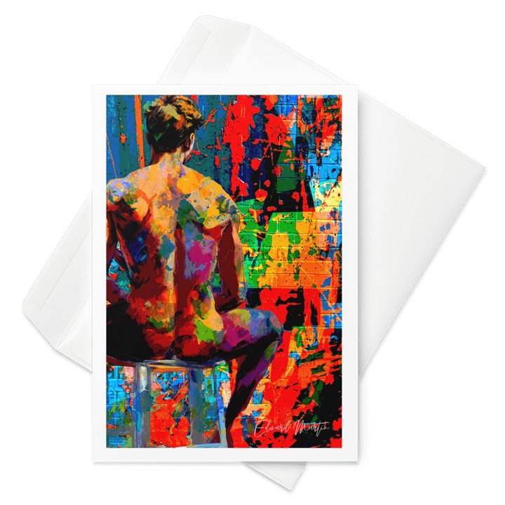 The Painted Wall by Edward Martin Card product image (1)