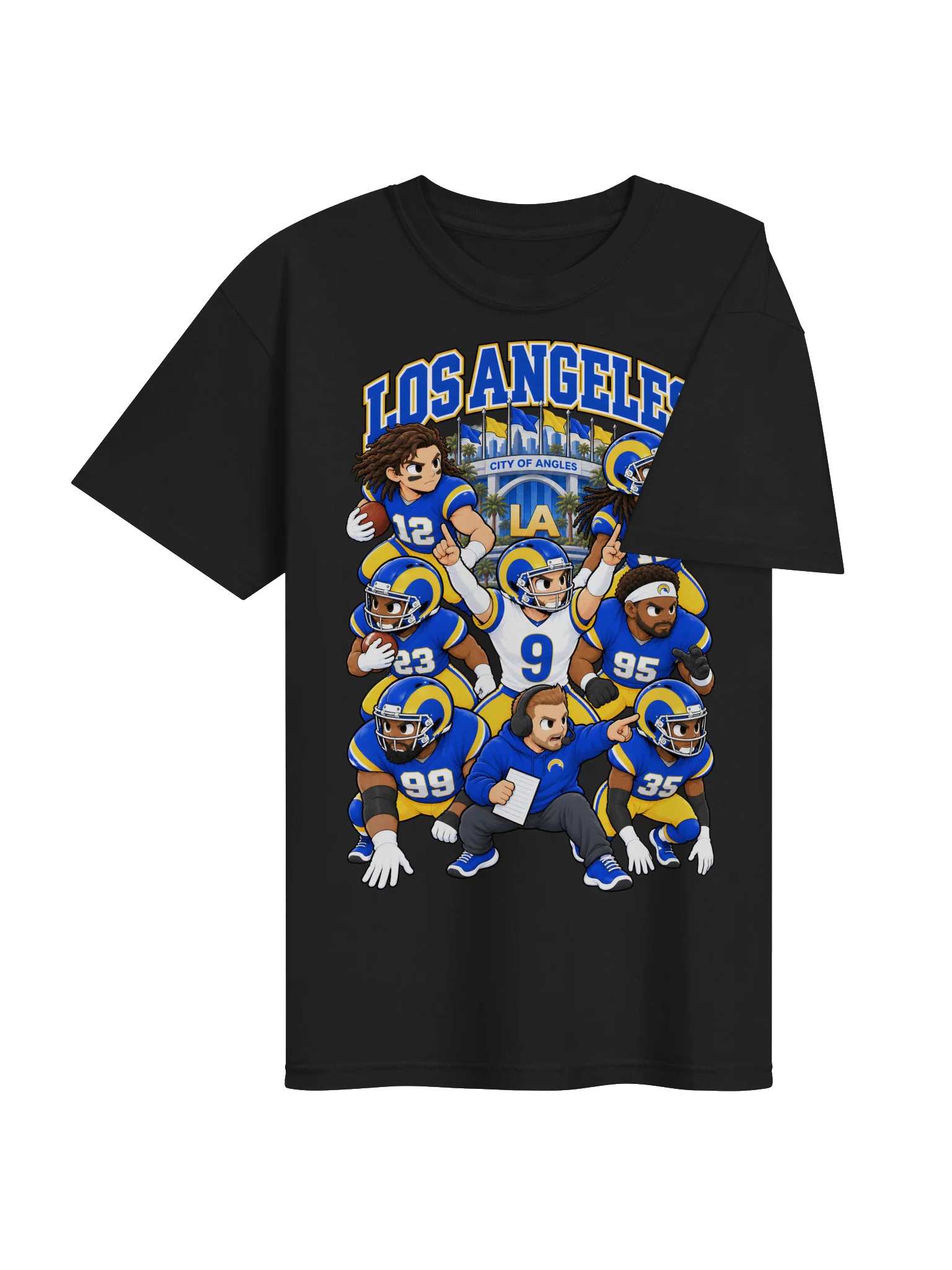 Los Angeles Football Animated Player T-Shirt product image (4)