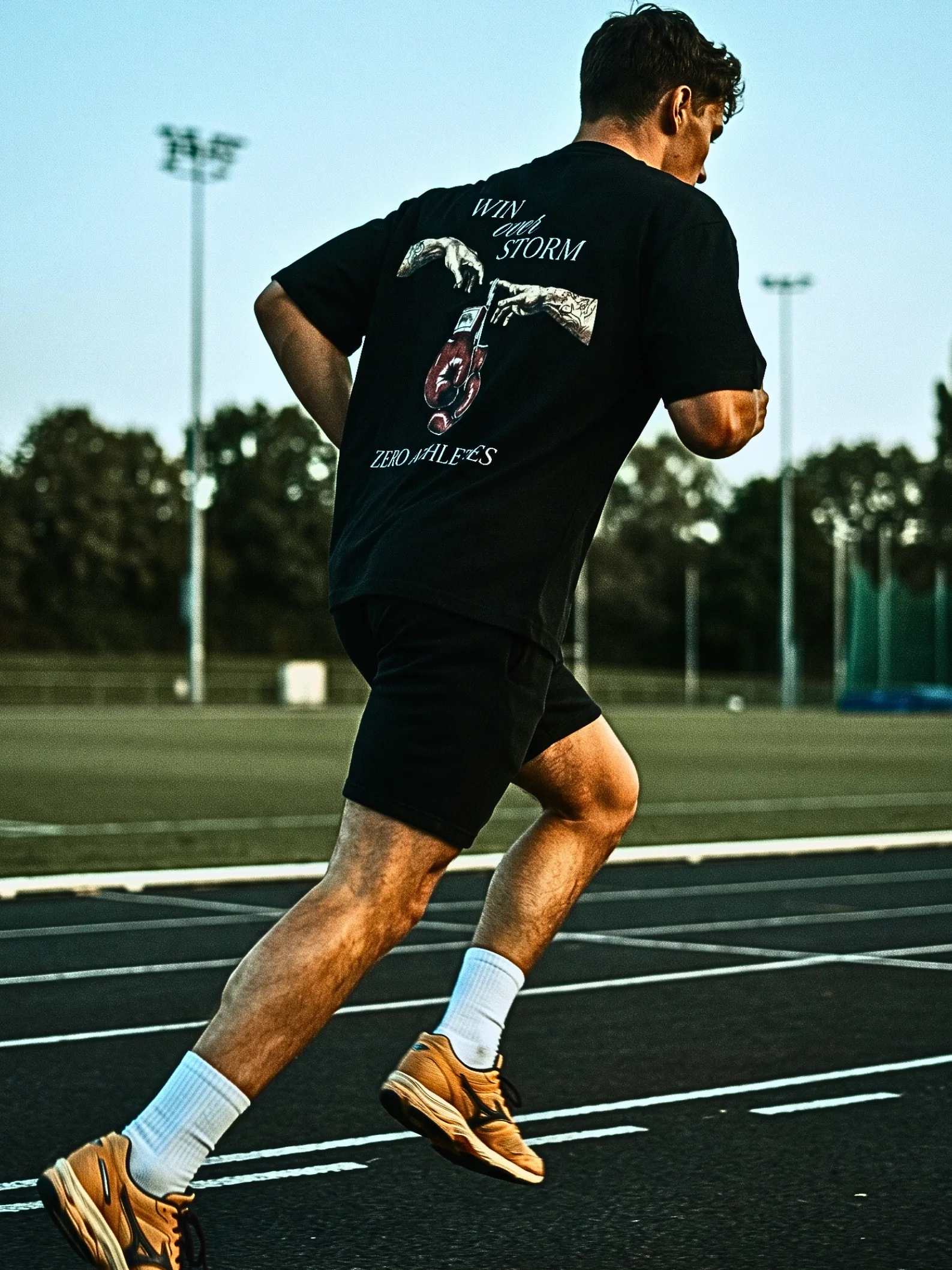 THE STORM HEAVYWEIGHT BOXING TEE product image (6)