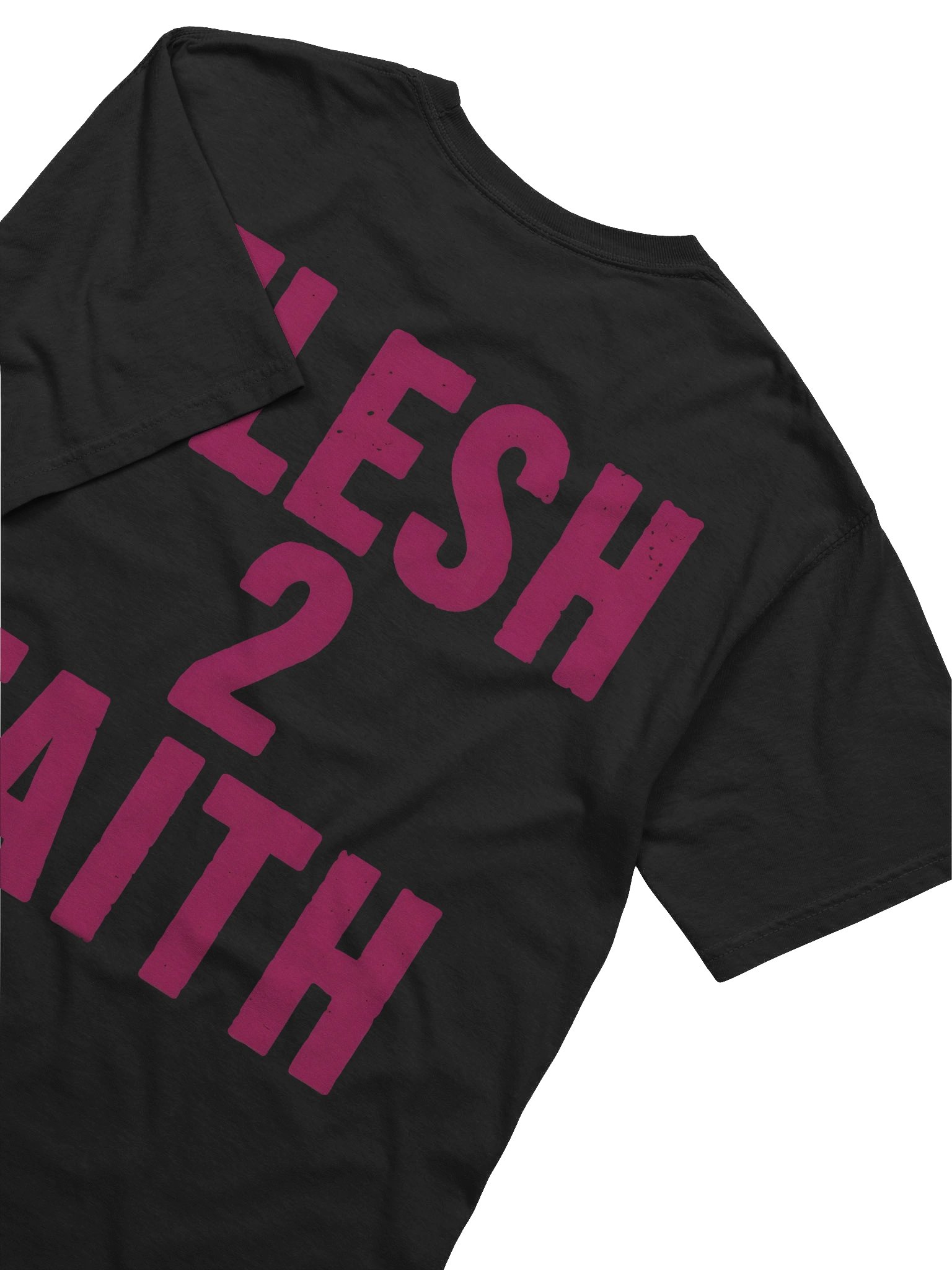 From Flesh 2 Faith — Logo Tee (Pink) product image (6)