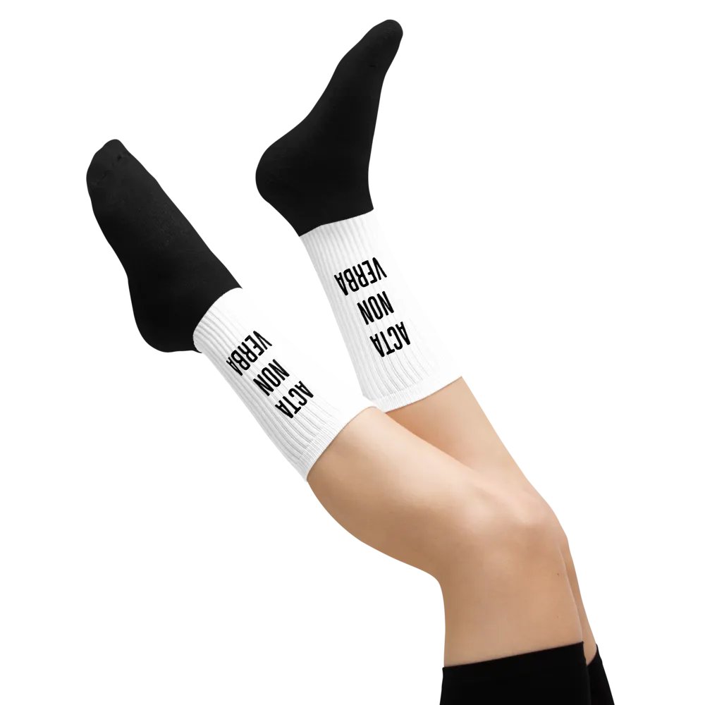 Acta Non Verba Socks product image (4)