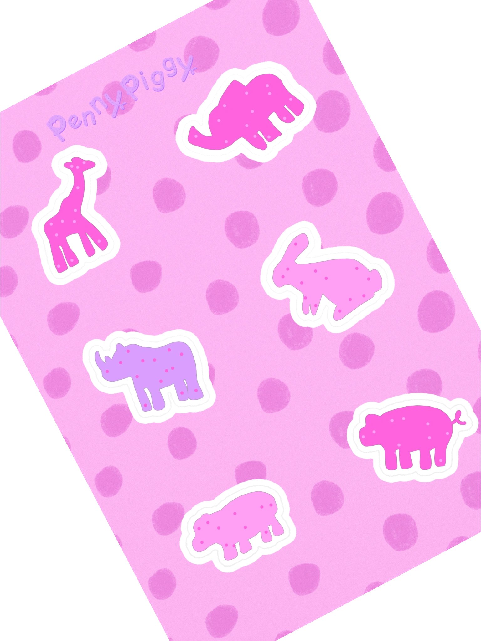 Animal Cookie Stickers!!!!! product image (1)