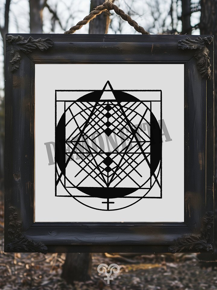 RECEIVING PORTAL Sigil for Removing Blocks to Receiving & Opening a Portal to Your Desire product image (1)