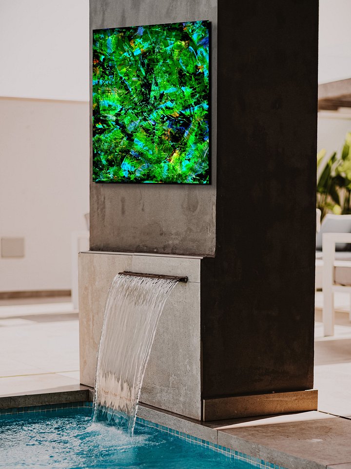 Concrete Rainbow Glow Gallery Canvas Print product image (2)