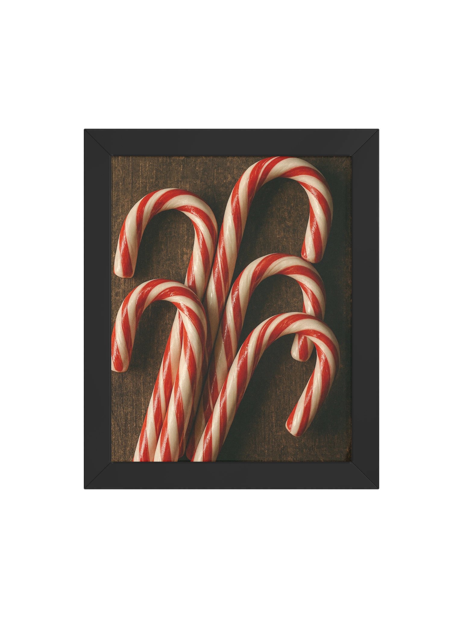 "Candy Cane" Framed Matte Poster product image (4)