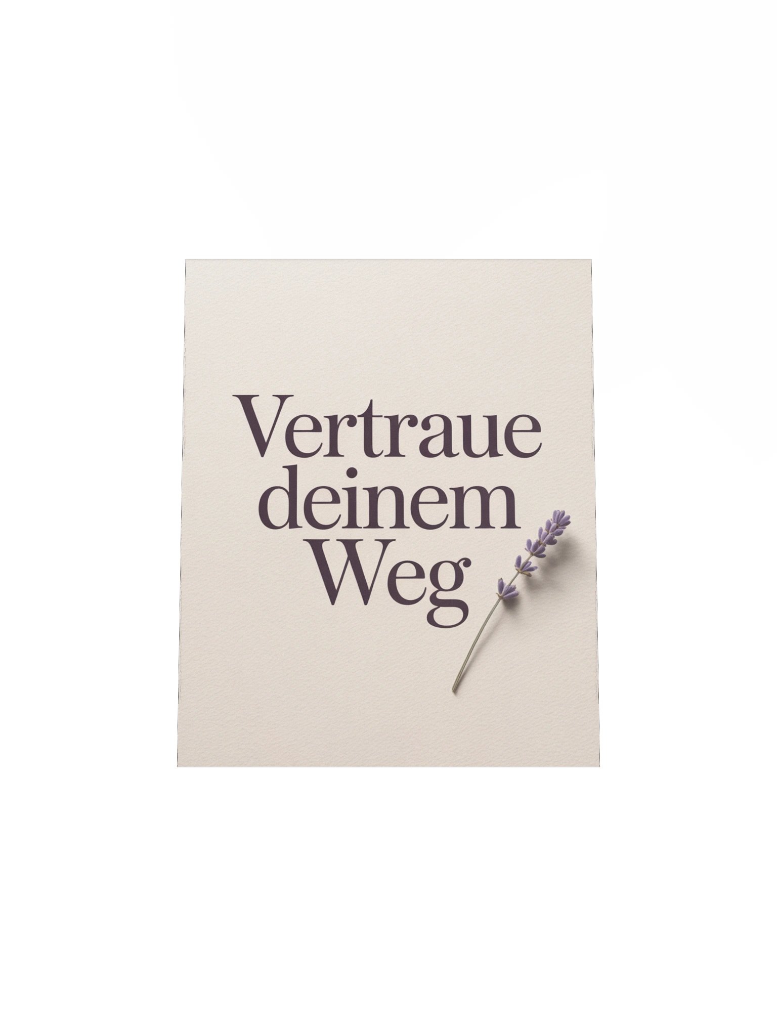 Calm Walls Print – Vertraue deinem Weg product image (10)