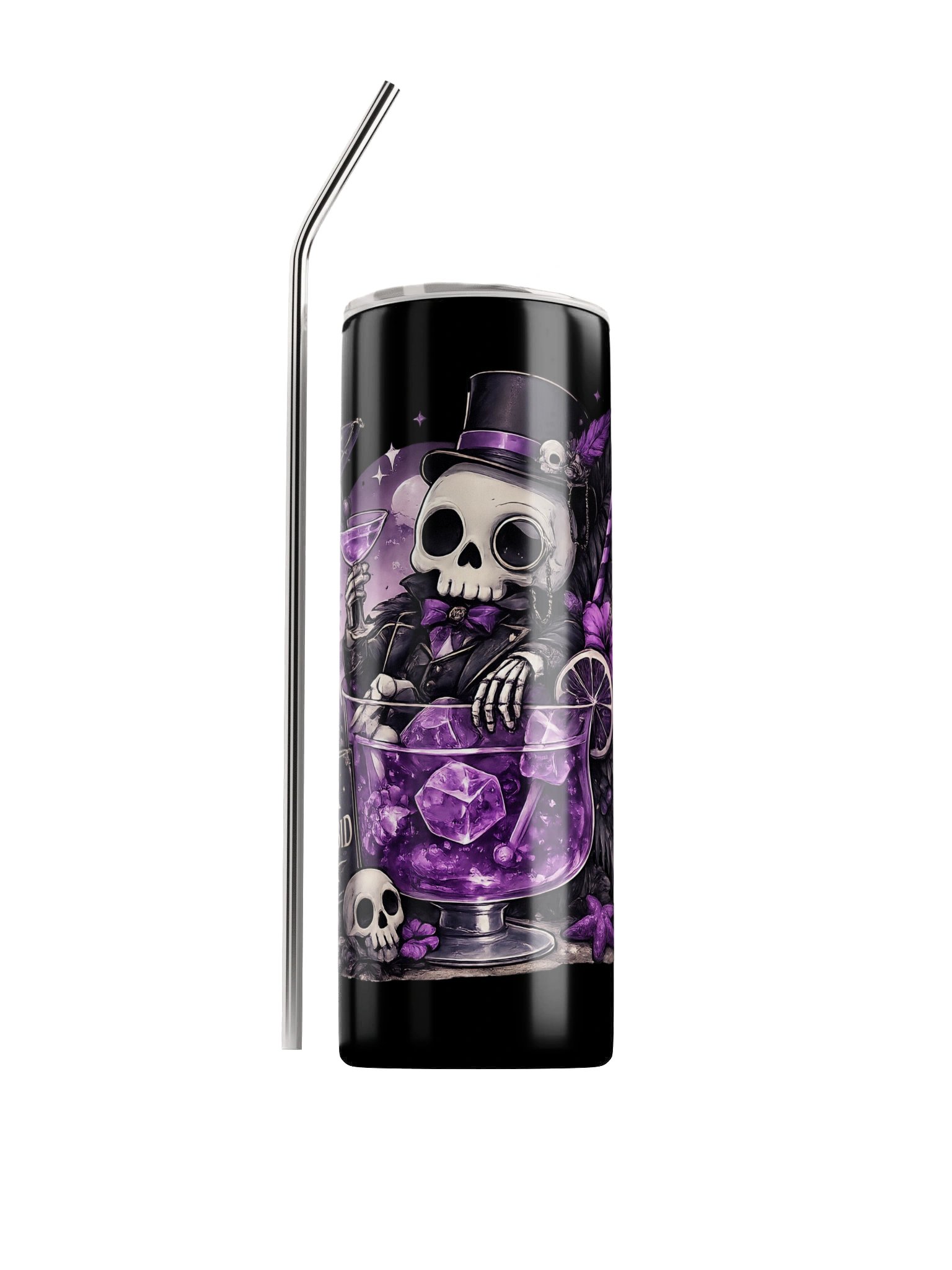 ''Dark Drinks'' Stainless Steel Tumbler product image (1)