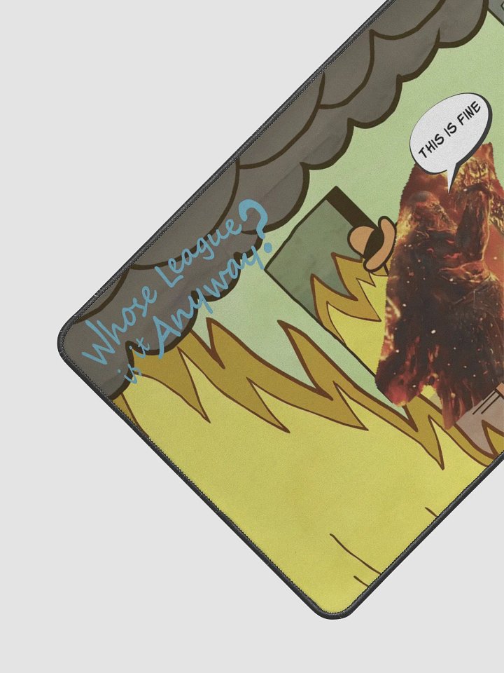 WLIIA S12 Champion Playmat "This Is Fine" product image (2)