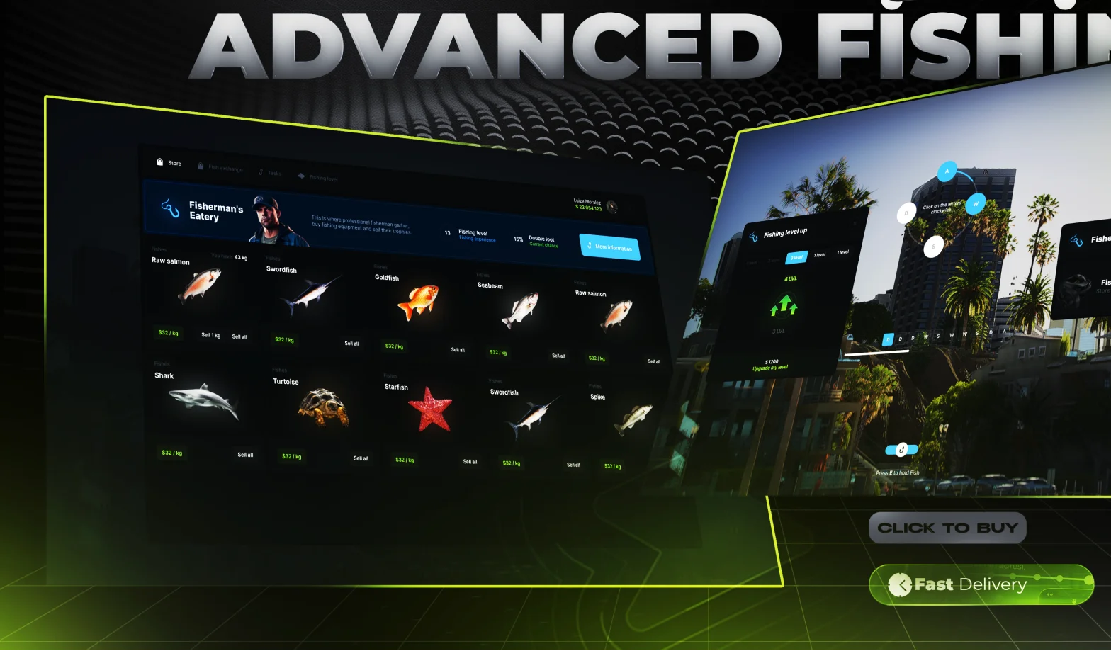 Advanced Fishing Job FiveM [ESX / QBCore / QBox] product image (1)