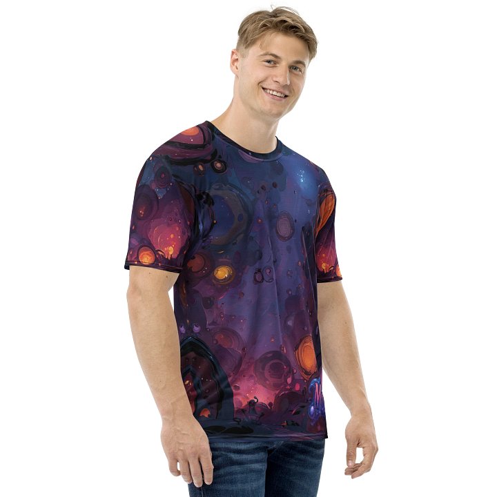 Cosmic Nebula Graphic Tee by Muzuk product image (1)