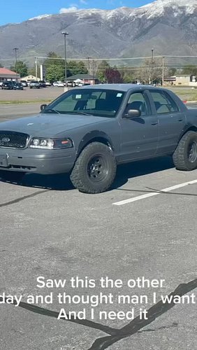 I want it And I need it #backroadcrew #crownvic #offroad