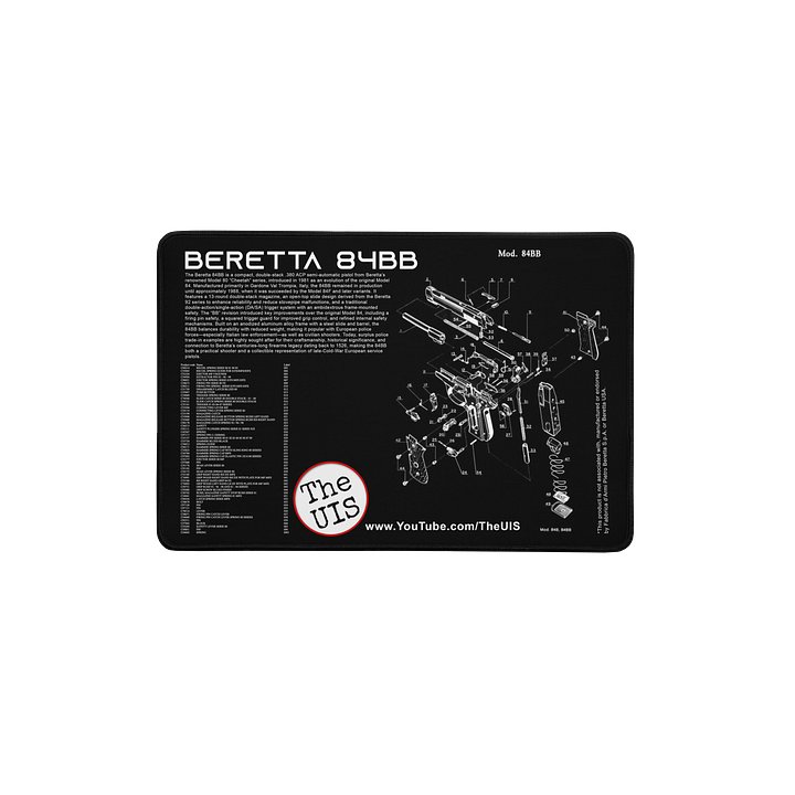 Beretta 84BB Work Mat product image (1)