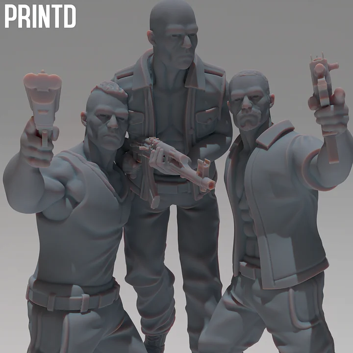 Street Gang Models - Modern Warfare Wargame Resin Models Zona Alpha product image (1)
