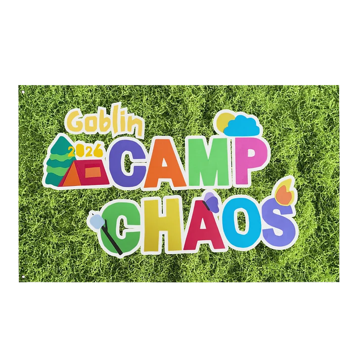 Goblin Camp Chaos 2026 Flag product image (1)