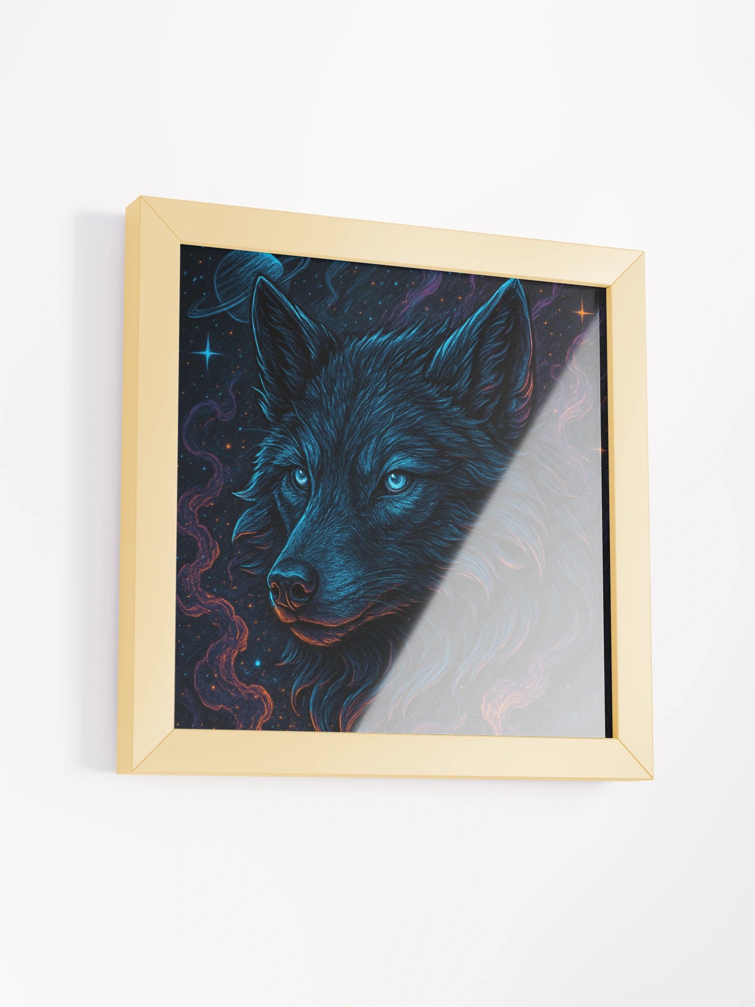 Galactic Wolf Wall Art product image (3)