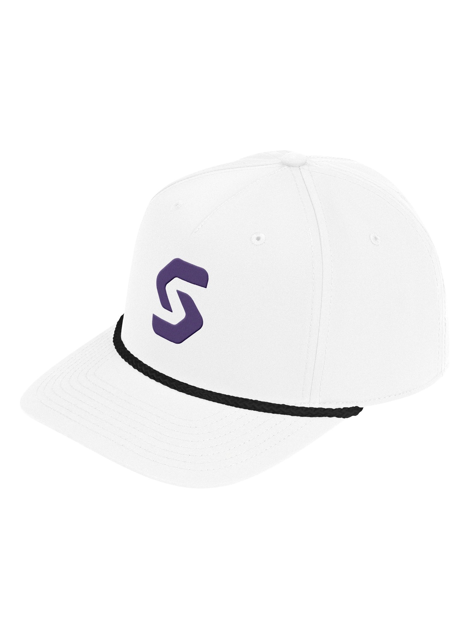 Sponsara Purple Embroidered Rope Cap product image (11)