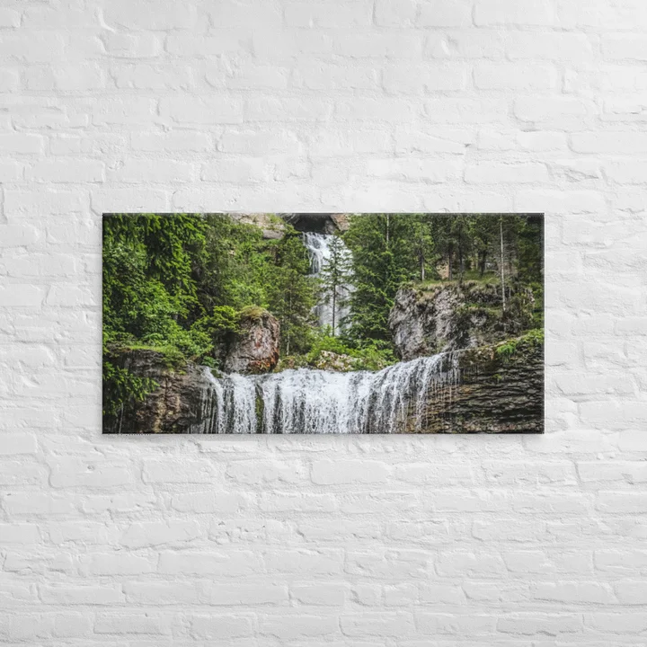 Print Fine Art - Canva The Cascades of Saint-Même product image (2)