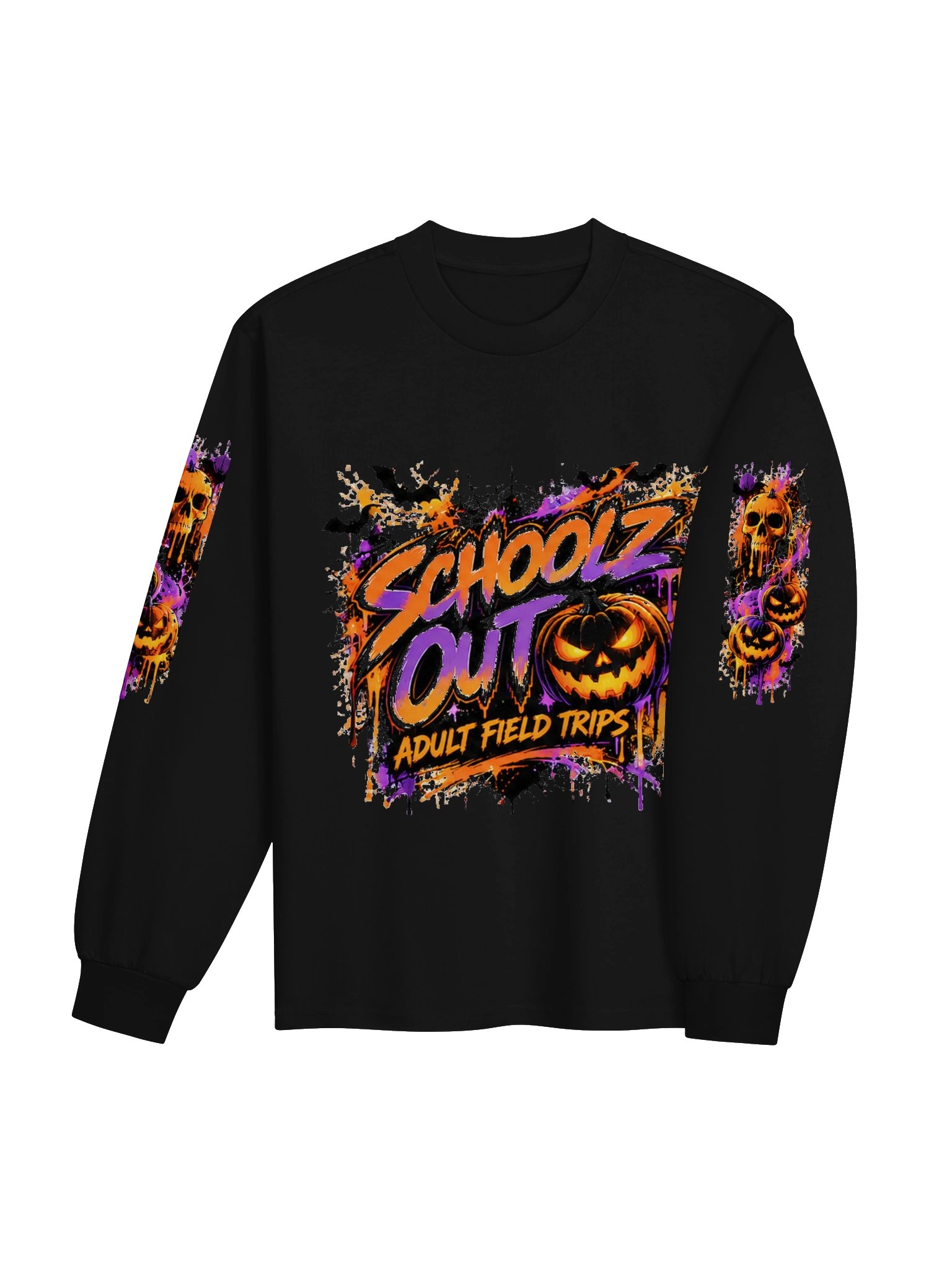 Schoolz Out 2026 Halloween Long Sleeve Shirt product image (4)