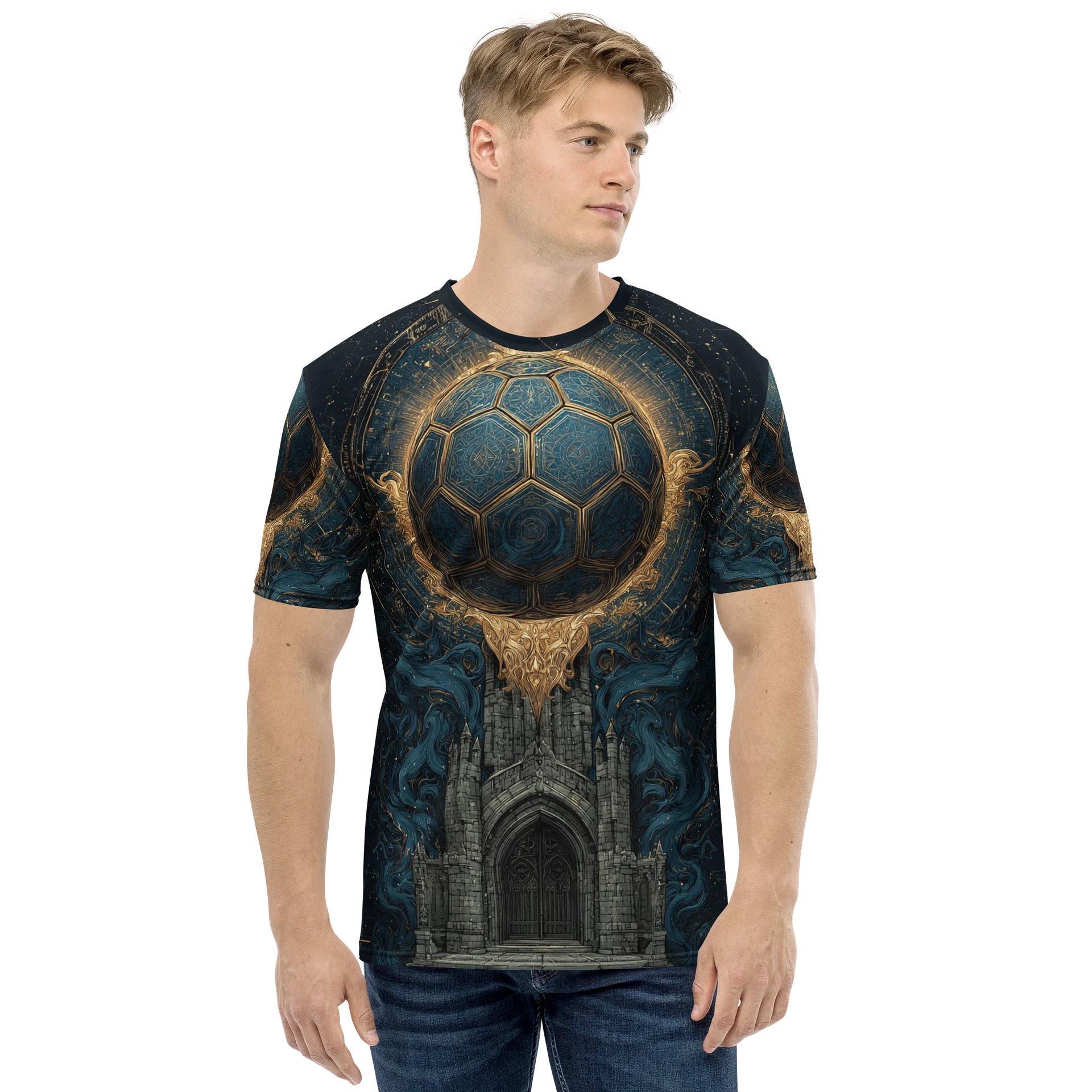 Madrid C.F. Fantasy Football Mens T Shirt product image (2)