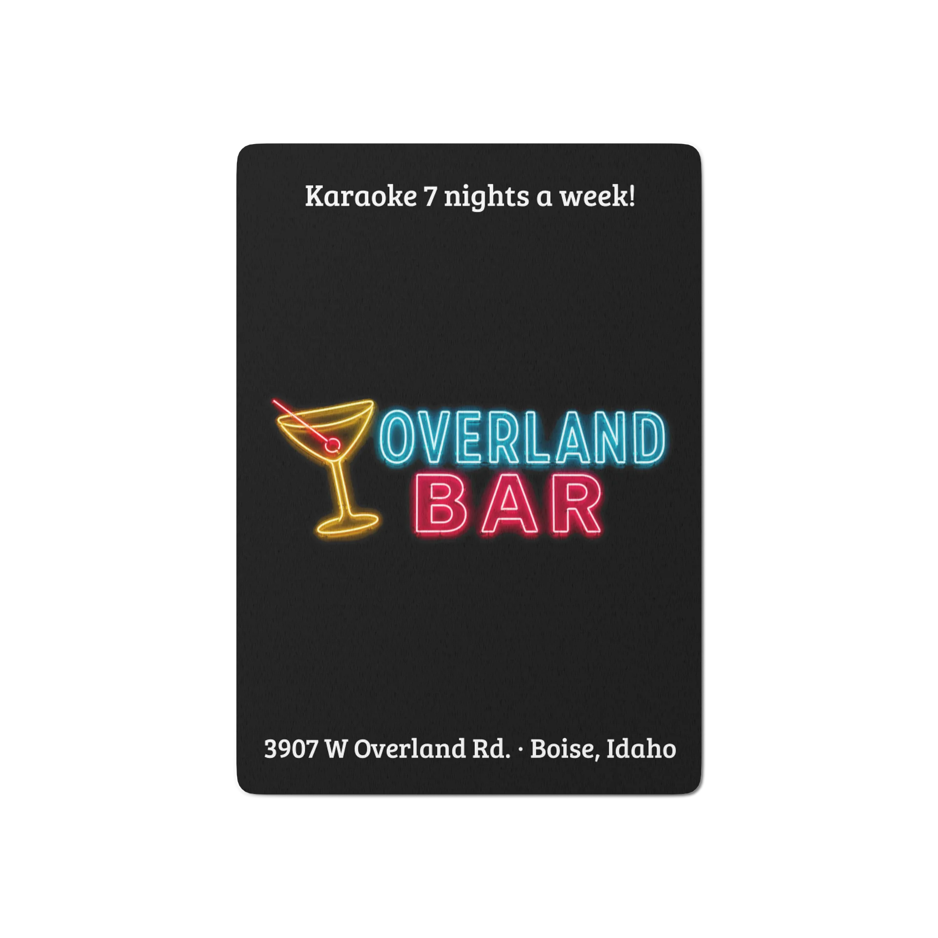 Neon Overland Bar Playing Cards product image (1)
