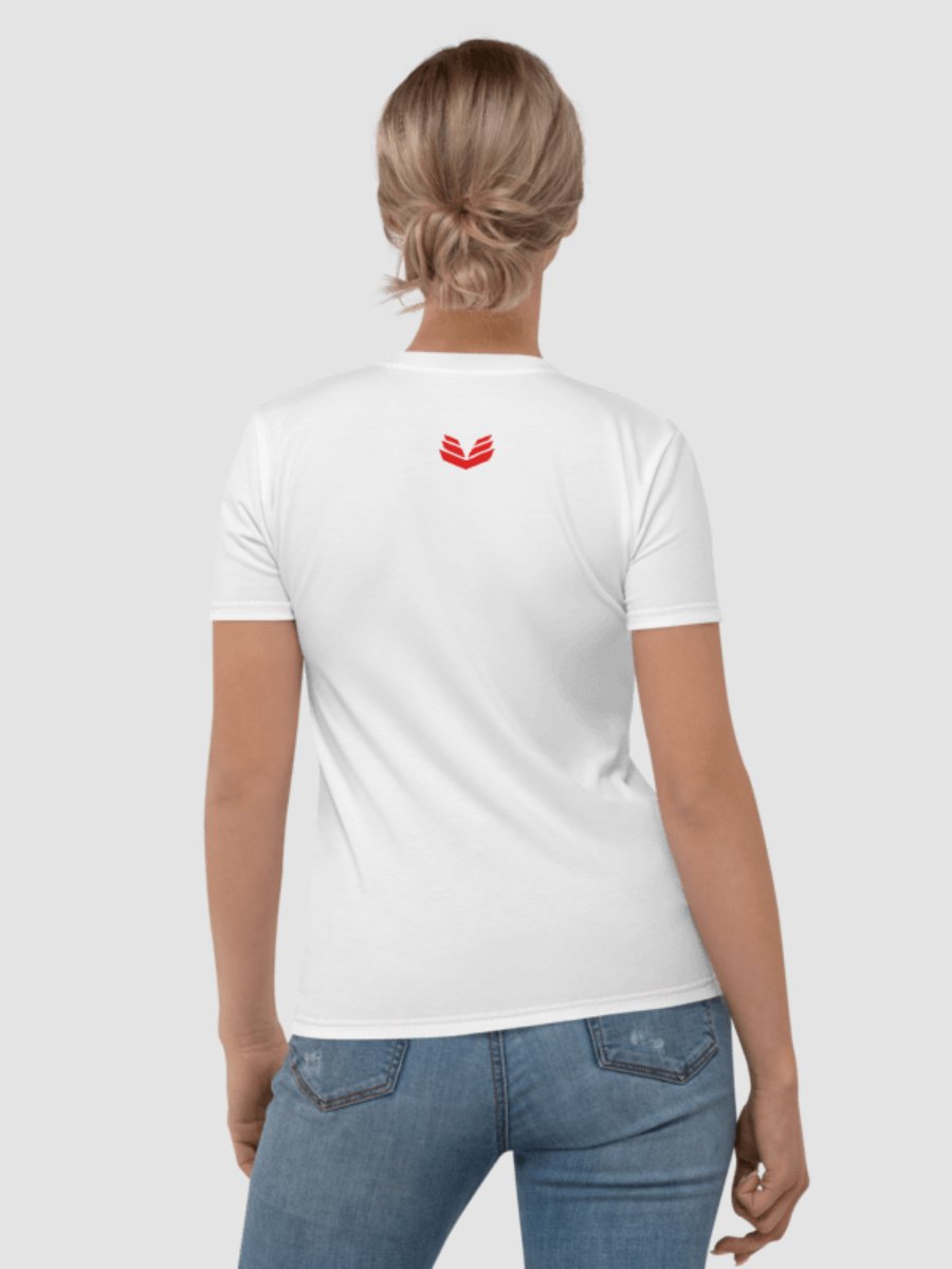 Lifting Club Heart Barbell T-Shirt - White product image (2)