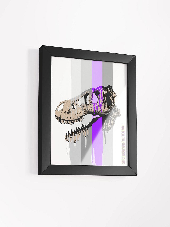 Demisexual Pride Skull Poster! product image (7)