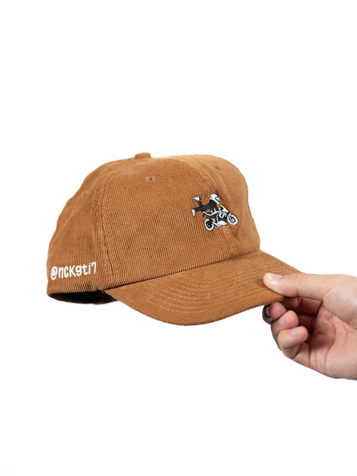 Mimi Nick Embroidered Corduroy Hat product image (6)