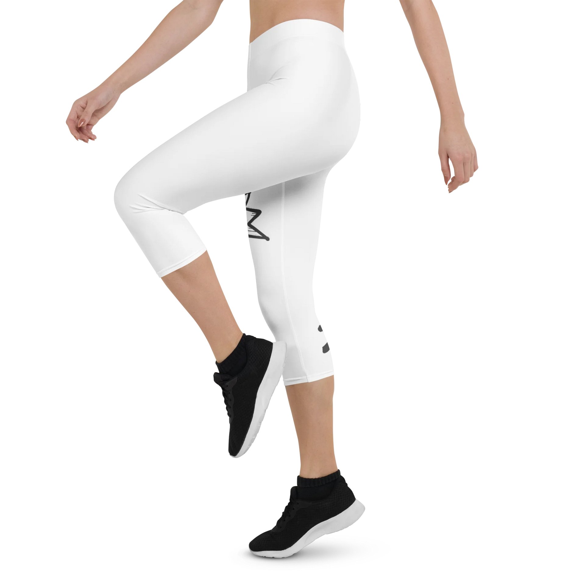 Angular Vibes Custom Capri Leggings product image (4)