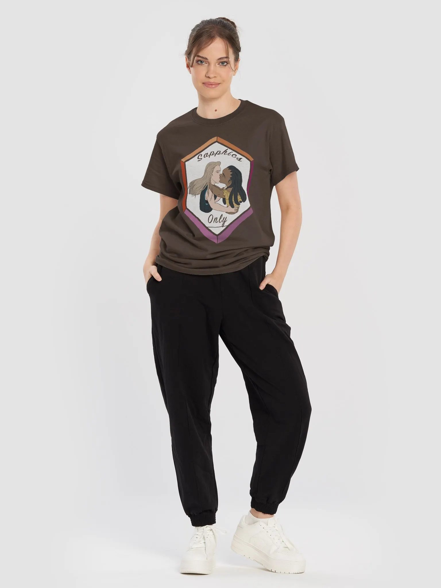 03 Sapphics Only Cotton Tee product image (42)
